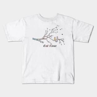 Cat lover Kids T-Shirt